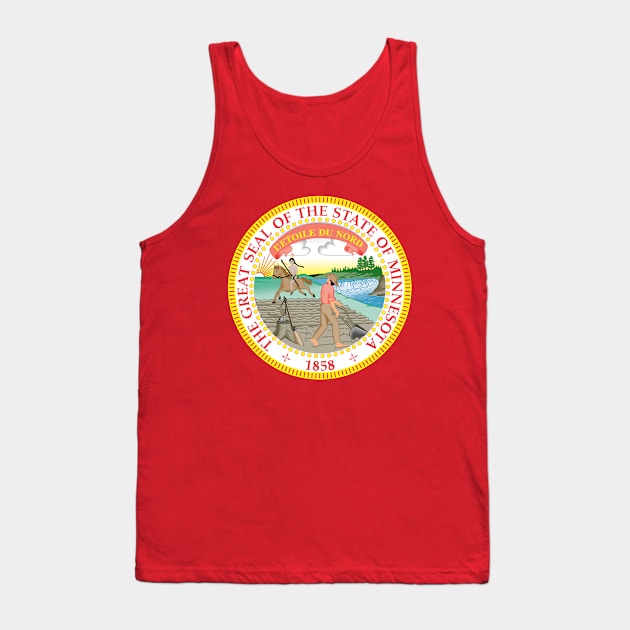 State of Minnesota Tank Top by Comshop